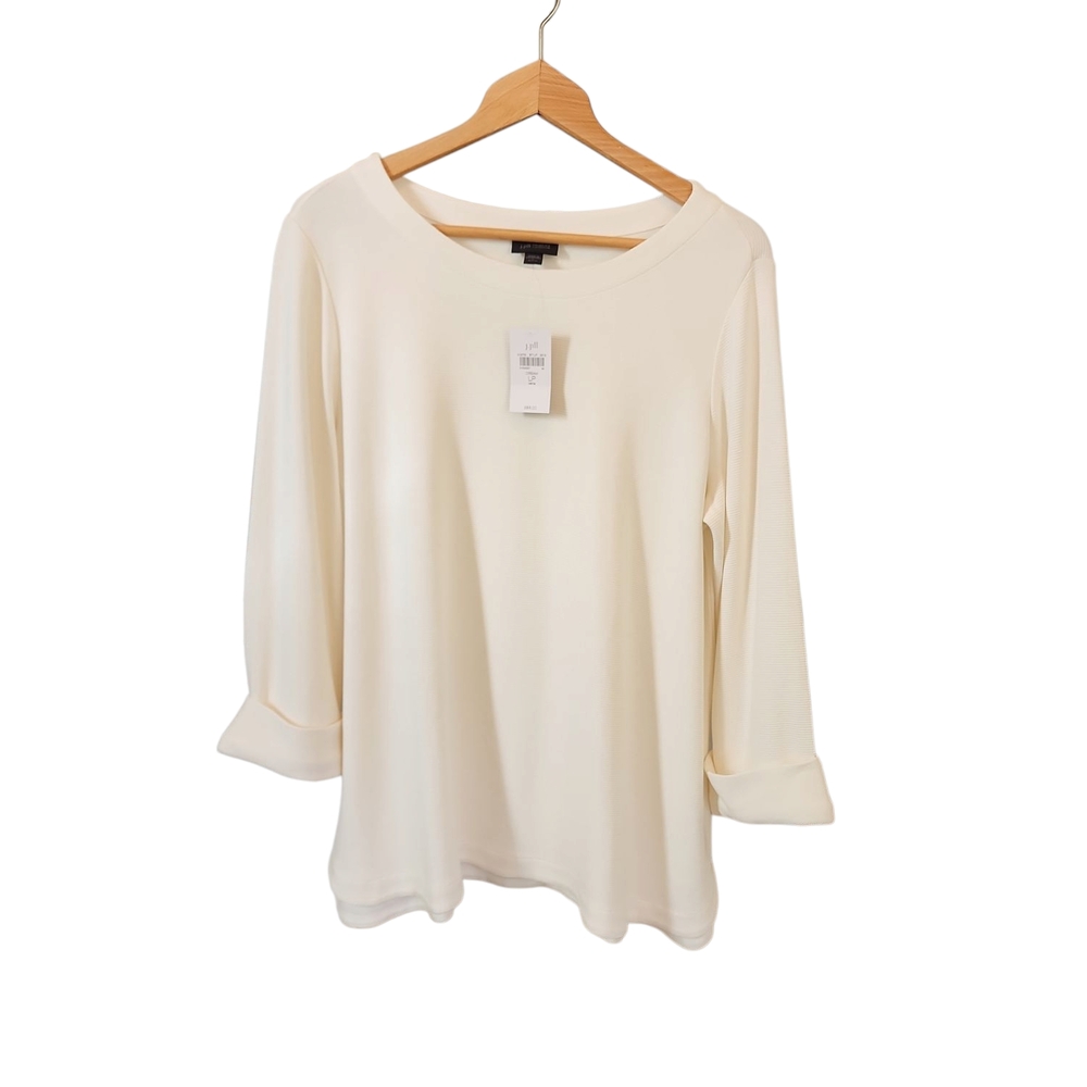 NWT J. Jill Women's Cream Top